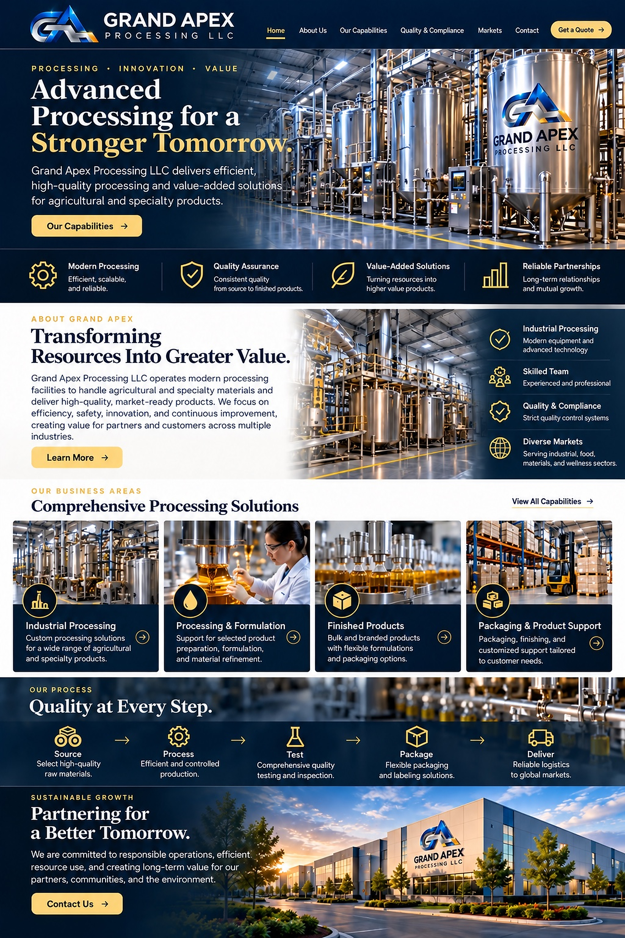 Grand Apex Processing LLC